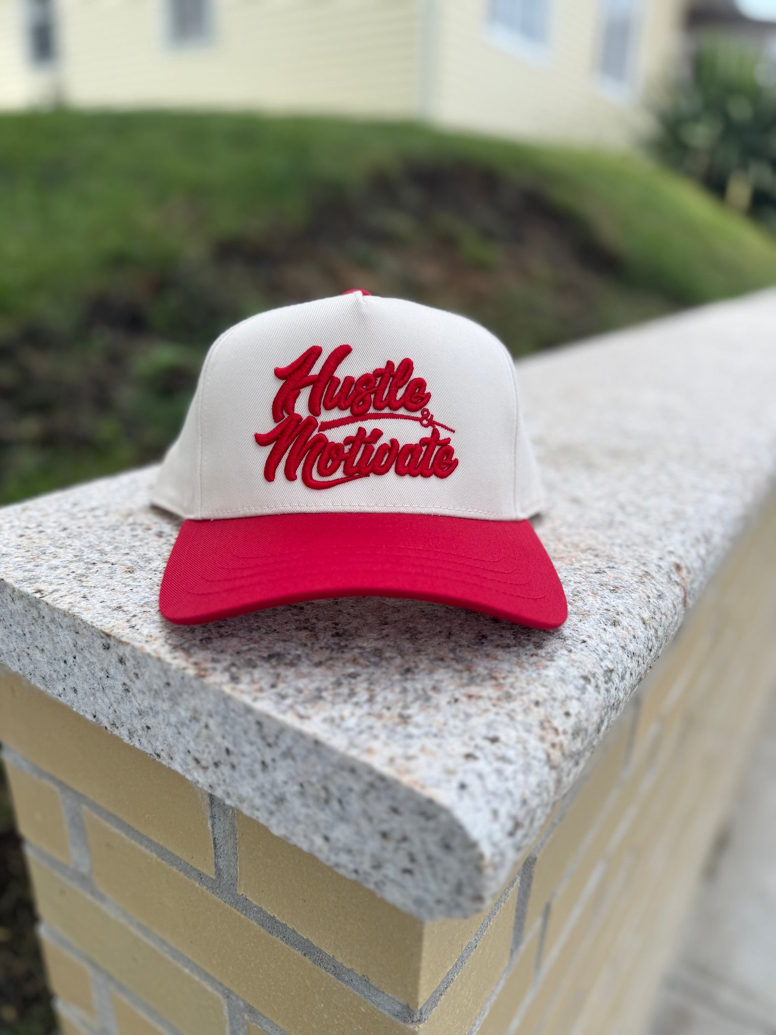 Hustle & Motivate Baseball Caps