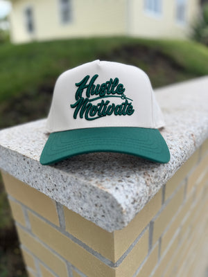 Hustle & Motivate Baseball Caps